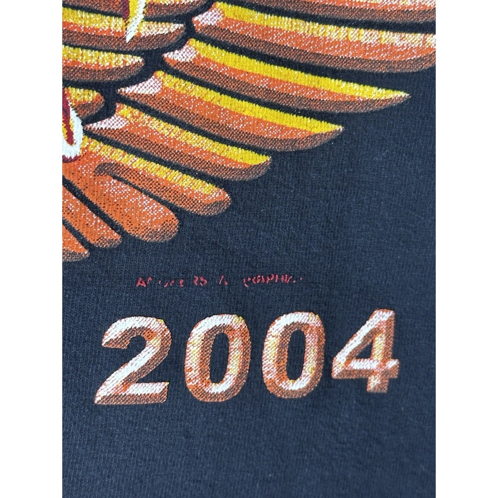 2004 Sturgis Bike Week T Shirt 2XL Y2K Motorcycle Biker Eagle Double Sided - Picture 4 of 6